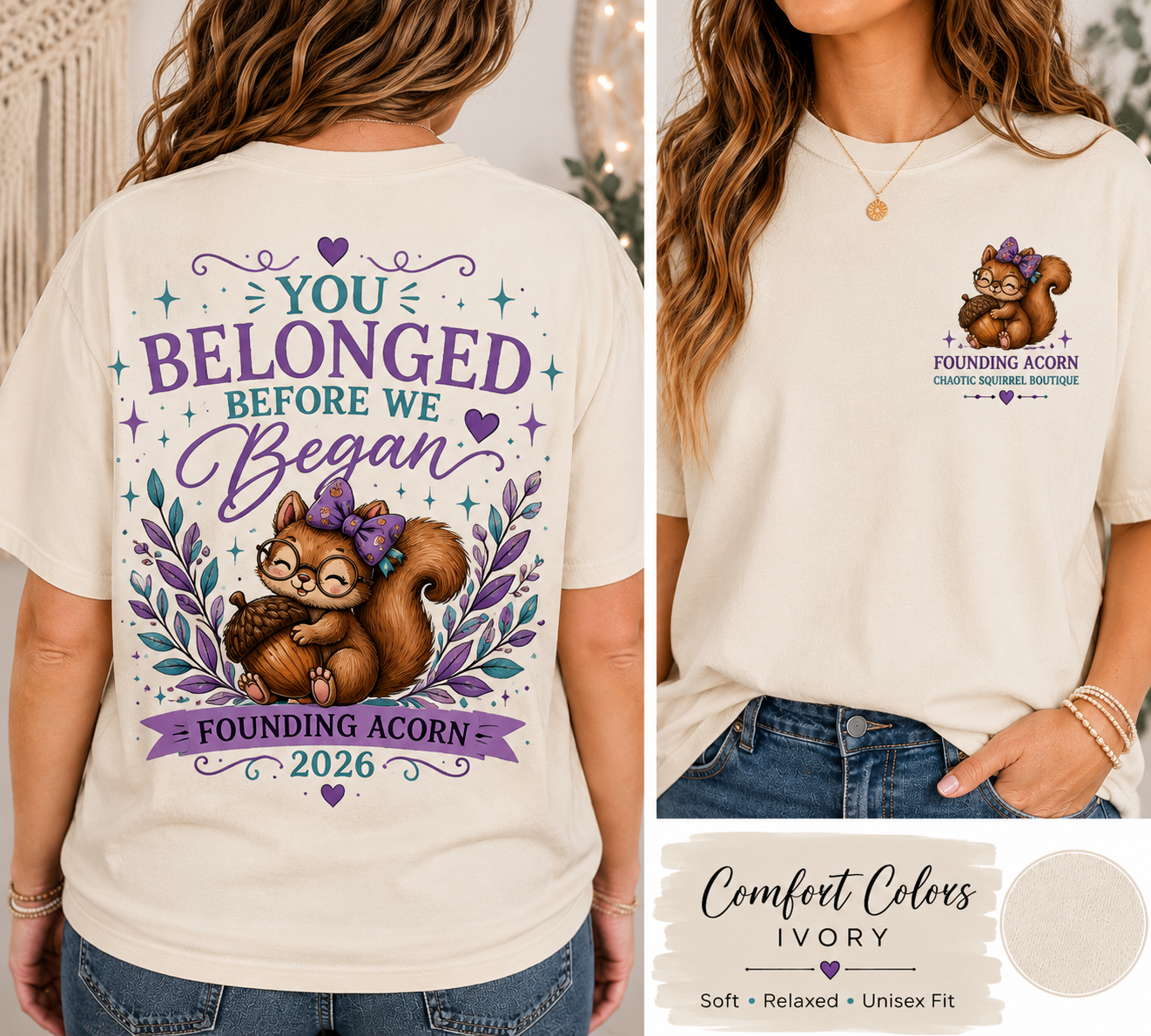 Founding Acorn Membership T-Shirt